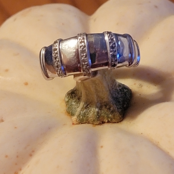 Sterling Silver Band Ring Size 6.75 - Picture 7 of 9